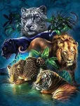 Figured'Art Zvířata džungle 40 x 50 cm…