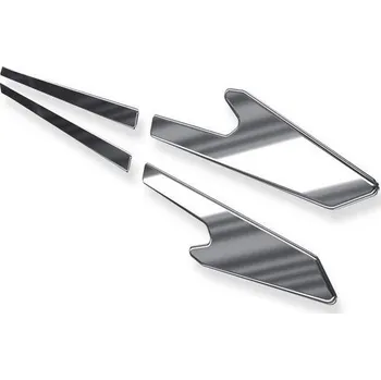 Lišta karosérie CRONI Boční nerezové ochranné lišty Kia Venga (2009 - 2019) | Y 1. Lesklé, leštěno do zrcadlového lesku