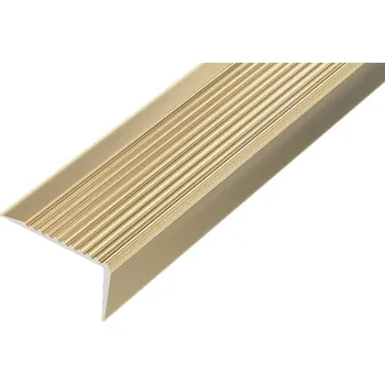 ukončovací lišta ACARA AP10 schodová lišta samolepící, hliník elox champagne, 20 mm, 0,9 m AAHAE B450020-C-SK/0,9