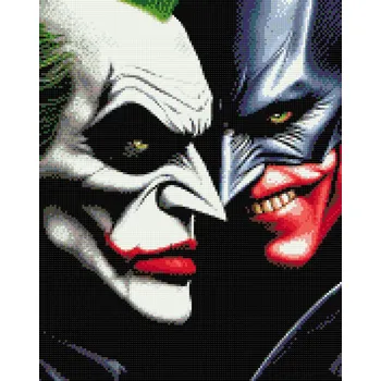 Diamantové malování Diamantové malování - Na čí straně jsi? 5 Velikost: 30x40cm, Rámování: Pouze srolované plátno, Diamanty: Kulaté