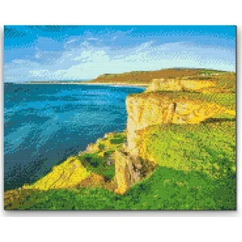 Diamantové malování Diamantové malování - Wales, Velká Británie Velikost: 30x40cm, Rámování: Pouze srolované plátno, Diamanty: Čtvercové