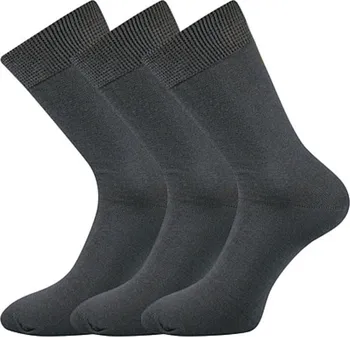 Pánské ponožky BOMA Blažej 3 páry tmavě šedé