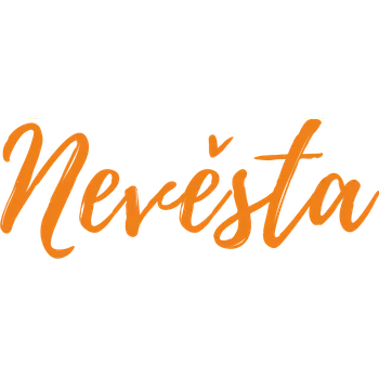 ON-DESIGN Potisk NEVĚSTA 2 Barva: fluorescenční oranžová, Velikost motivu: A5