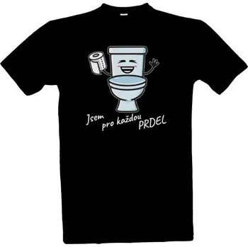 Pánská móda Tričko s potiskem Jsem pro každou prdel pánské
