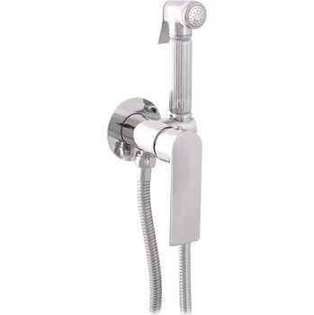 NIL Baterie bidetová vestavěná s kovovou sprchou chrom NL143/1