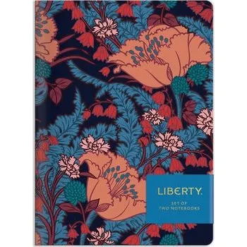 Cizojazyčná kniha Liberty Floral Writers Notebook Set