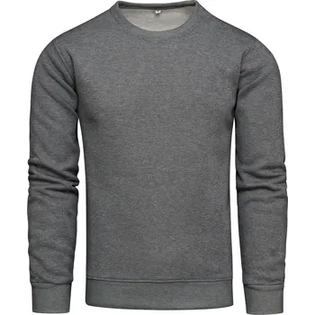 Pánská mikina Recea Pánská mikina bez zapínání Rock grafitová M