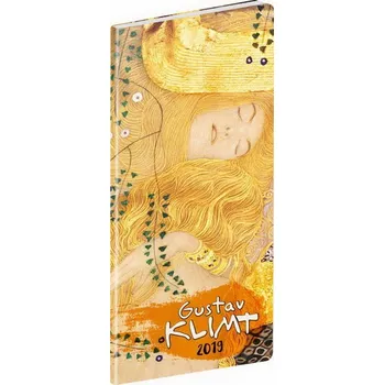 Diář PRESCO GROUP Kapesní diář Gustav Klimt 2019 plánovací