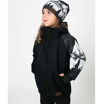 Chlapecká bunda Dětská softshellová bunda Drexiss s fleecem Follow the mountains velikost 128-134