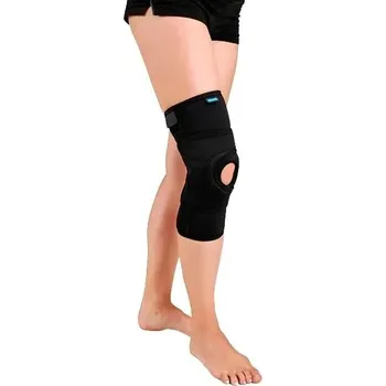 Panop ortéza kolenní PAN 7.14 - M—Elastická ortéza kolenního kloubu krátká s klouby pro medializaci pately