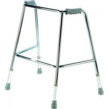Chodítko pro seniory Chodítko čtyřbodové 2511 zesílené - střední—Nastavitelná výška, ocelový rám