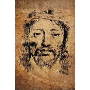 Diamantové malování Diamantové malování - Ježíš Kristus Velikost: 40x60cm, Rámování: Pouze srolované plátno, Diamanty: Čtvercové