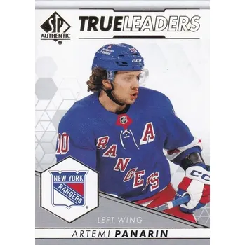 Sběratelská karetní hra insert karta ARTEMI PANARIN 22-23 SP Authentic True Leaders číslo TL-4