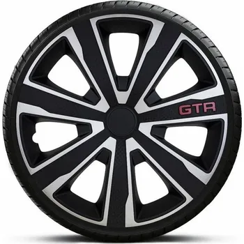 Poklice na kolo GÓRECKI Kryty kol 16" GTR CARBON SILVER/BLACK - sada 4ks