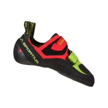 Lezečky La Sportiva KUBO Goji/Neon červená 44,5 EU