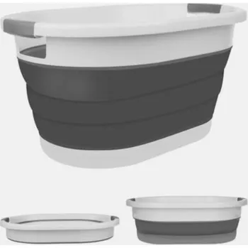 Lavor Skládací lavor na prádlo 25 l šedý/bílý