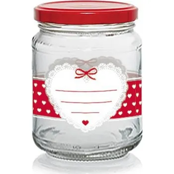 Sklenice SKLENICE S VÍČKEM 200 ML HOME MADE FOR YOU