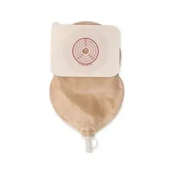 Plynová maska Sáček 1D výpustný urostomický Stomocur 30 ks—Uro Safe MicroSkin USM 13 F, střední, béžový s okénkem