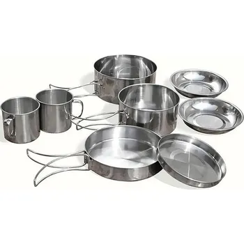 Kamille KM2119 Kempingová sada nádobí 8 dílná