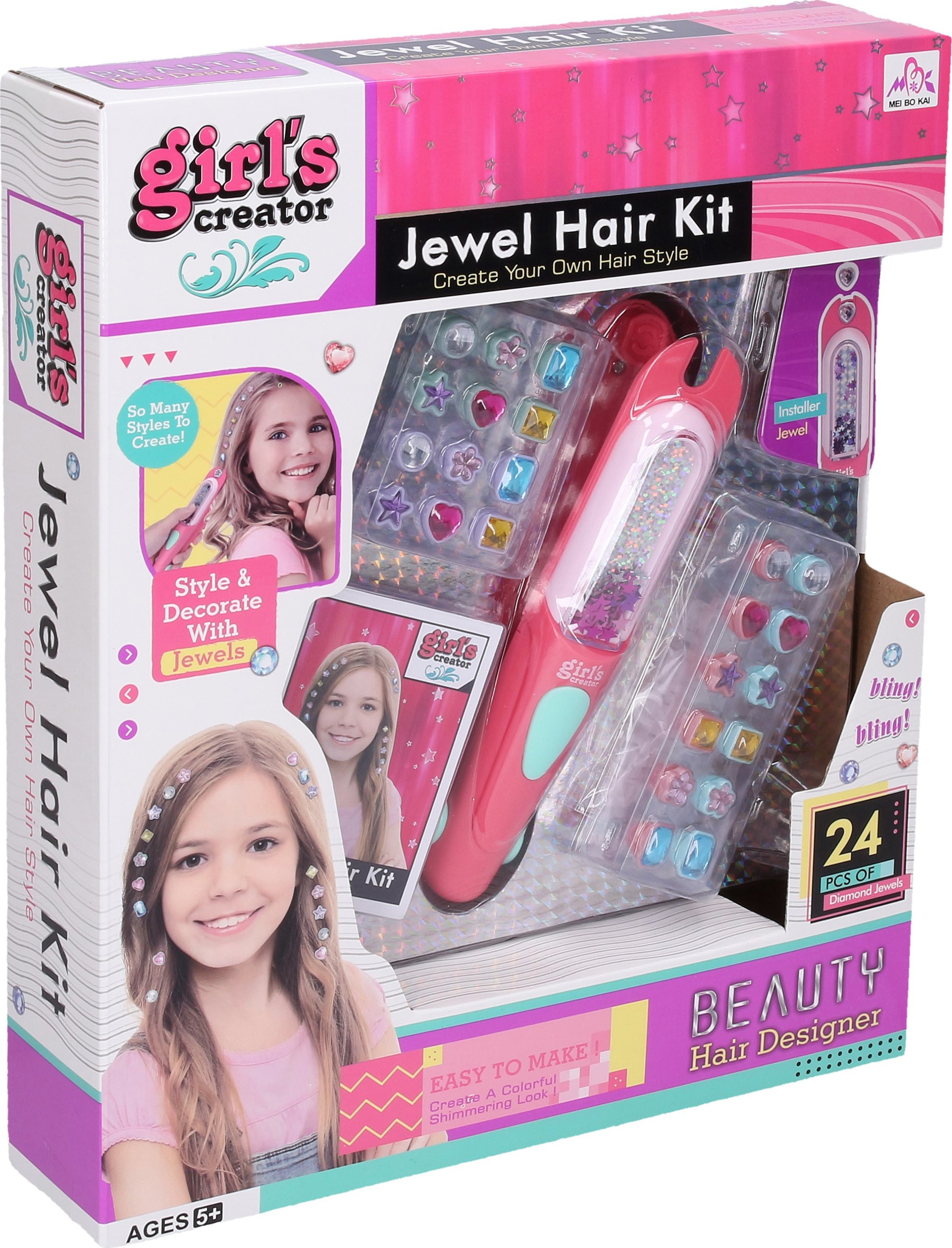 Mei Bo Kai Girl's Creator Jewel Hair Kit od 169 Kč - Zbozi.cz