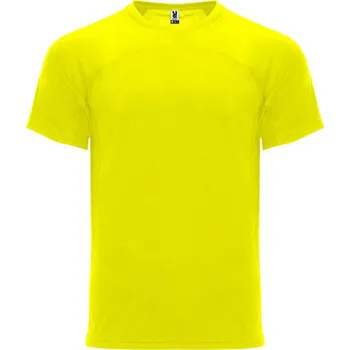 Pánské oblečení Roly Monaco Pánské funkční tričko CA6401 Fluor Yellow 221 XXL