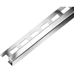 ACARA SP7 ukončovací lišta Q, pravidelná, nerez lesk V2A, 10 mm, 2,5 m AAEC 100-PR