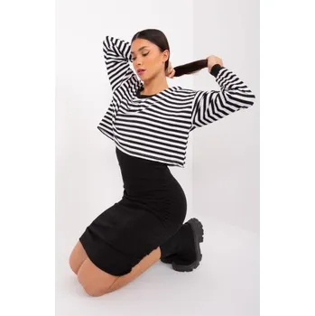 Dámský komplet PRISCA černobílý