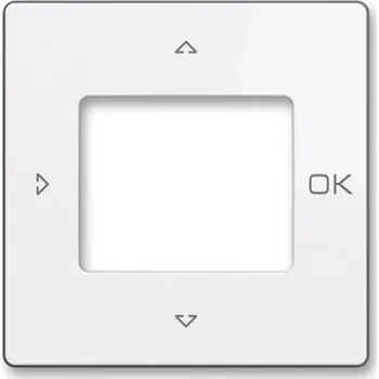 vypínač ABB Zoni kryt ovladače časovacího nebo termostatu bílá 3299T-A40100 500 (2CHT704010A4500)