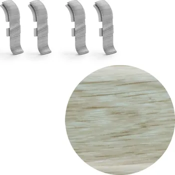 Podlahová lišta SALAG AP28 spojka k liště NGF56, PVC dub pískový, 56 mm, 4 ks