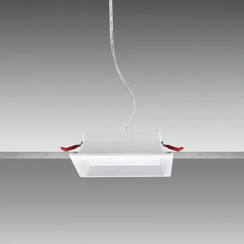 CENTURY Zapuštěné LED hranaté svítidlo ZENO 10W 3000/4000/6500K IP20