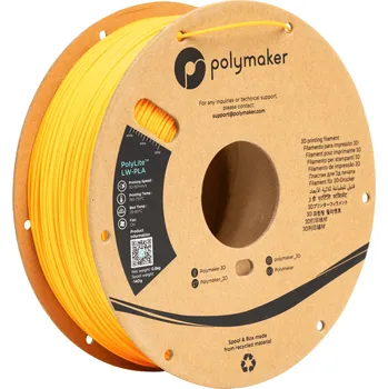 Filament Polymaker Polylite LW-PLA oranžová 1,75mm 800g