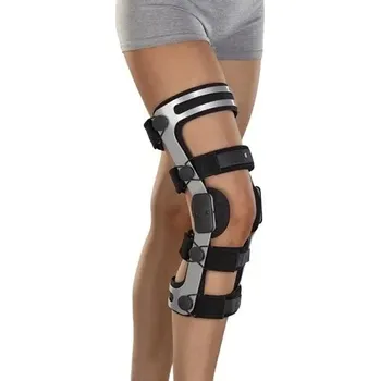 Ortex ortéza kolenního kloubu 01C - XL pravá—Ortéza kolenního kloubu s pevným rámem pro limitovaný pohyb
