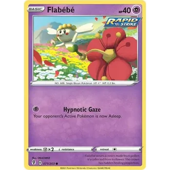 Společenská hra Pokémon karta Flabébé 071/203 - Evolving Skies