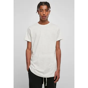 Dámské tričko Dlouhé tričko ve tvaru světle šedé Urban Classics šedá 2541993