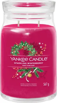 Svíčka Yankee Candle Sparkling Winterberry