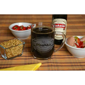 Sklenice Firemní půllitr s vaším logem 0,5l