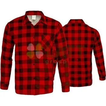 pracovní tričko Košile flanelová Procera červená XL