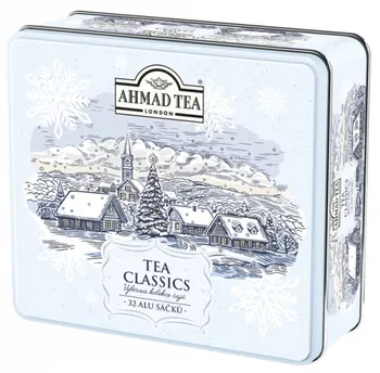 Čaj Ahmad Tea Tea Classics Winter v plechové krabičce 32x 2 g