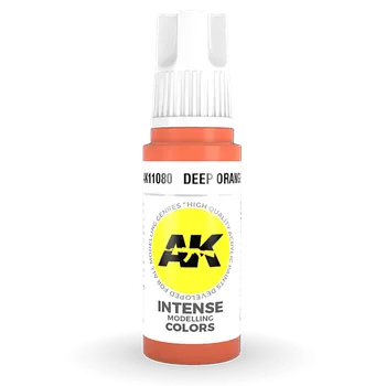Modelářská barva AK Interactive: General Series - Deep Orange (intense) 17ml