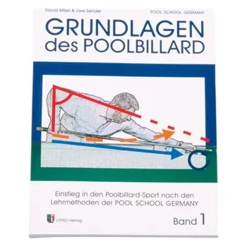Hodiny Kniha Grundlagen des Pool Billard, Alfieri+Sander Deutsch