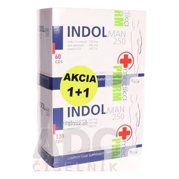 Medikapharm Indol MAN 250 cps (pro muže) 120 + 60 (180 ks),