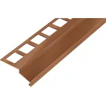 ACARA BP3 balkonová lišta, hliník lakovaný hnědá, 48 mm, 2 m AABA 2000/35-K