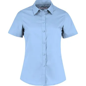 Dámská košile Kustom Kit Dámská popelínová košile KK241 Light Blue 42 (16)