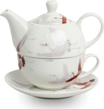 Čajová konvice Royal Tea Čajová konvice s šálkem a podšálkem 400 ml