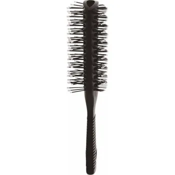 Péče o srst a drápky Intervion Antistatic Hair Brush, oboustranný průchozí kartáč s gumovou rukojetí
