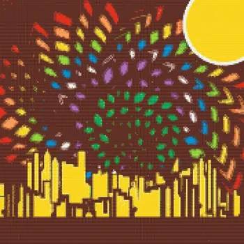 Diamantové malování Diamantové malování - Jednota v rozmanitosti Velikost: 50x50cm, Rámování: Pouze srolované plátno, Diamanty: Kulaté