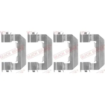 Brzdový systém Sada příslušenství, obložení kotoučové brzdy Quick Brake 109-1824