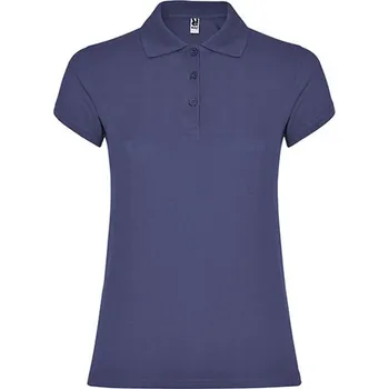 Dámské tričko Roly Star Dámské polo tričko PO6634 Denim Blue 86 S
