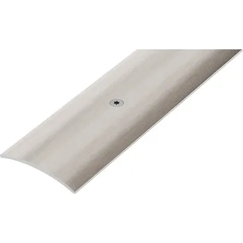 přechodová lišta AP7 přechodová lišta vrtaná ACARA, hliník elox inox, 30 mm, 0,9 m