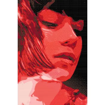 Diamantové malování Diamantové malování - Červené tváře Velikost: 40x60cm, Rámování: Pouze srolované plátno, Diamanty: Čtvercové